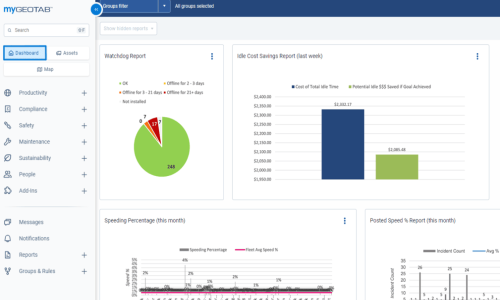 MyGeotab Screenshot 2
